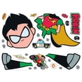 thumbnail image 7 of Teen Titans GO! Robin Peel and Stick Giant Wall Decals, 7 of 7