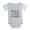 Heather Gray, variant on CafePress - FIN How It Works - Cute Infant Baby Football Bodysuit