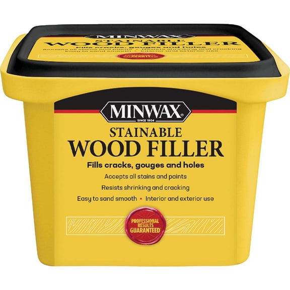 Minwax Stainable Wood Filler, 16 oz.