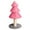 Pink, variant on Christmas Tree Cat Scratcher Tower (31.5in), Green Festive Design, Sisal Rope Scratching Post, Fleece Lounge Base for Indoor Cats