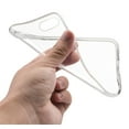 thumbnail image 4 of Case for iPhone SE 2022/2020, Transparent See-Thru Clear Flex Gel TPU Skin Slim Cover fits SE3, SE2, iPhone 8, iPhone 7, 4 of 5