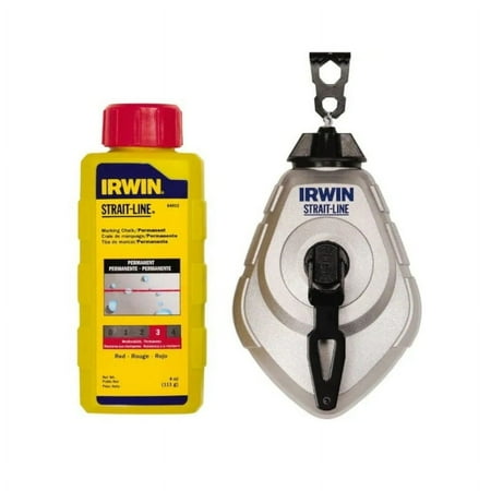UPC: 0042526936890 | Irwin 1932890 Mach6 Braided Chalk and Reel Set  Blue  100