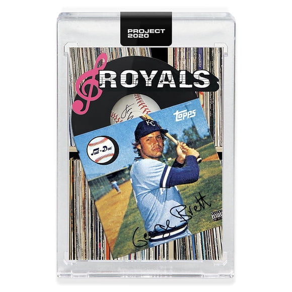Trading Card Topps Project 2020 George Brett #212 -1975 de Don C