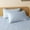 Light Blue#3, variant on Decorative Quilted Pillowcases Set of 2 | Standard Size 20X26 Inches | Polyester Hotel Quality Pillow Shams In 6 Colors