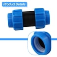 thumbnail image 4 of 4pcs PE pipe quick-connect fittings straight joint water pipe joint, 4 of 12