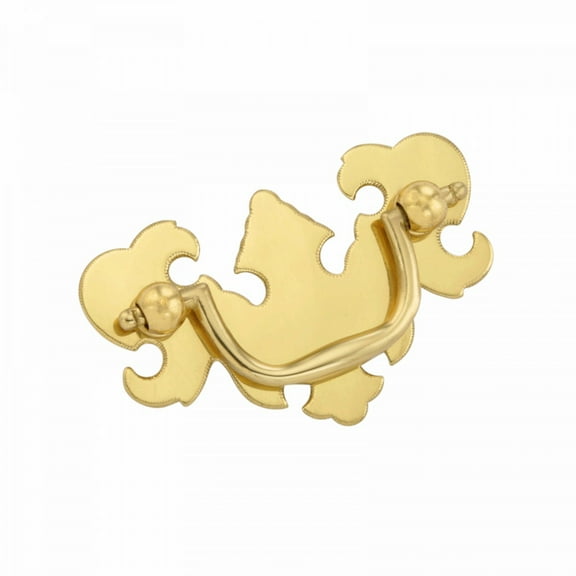 Renovators Supply Cabinet Handles 3" Cast Brass Drawer Pulls Antique Kitchen Cabinet Handles w/Screws