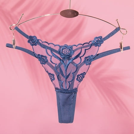 

Ouneed Women Transparent Lace Sexy Hollow Panties SeamlessSexy Underwear Panties