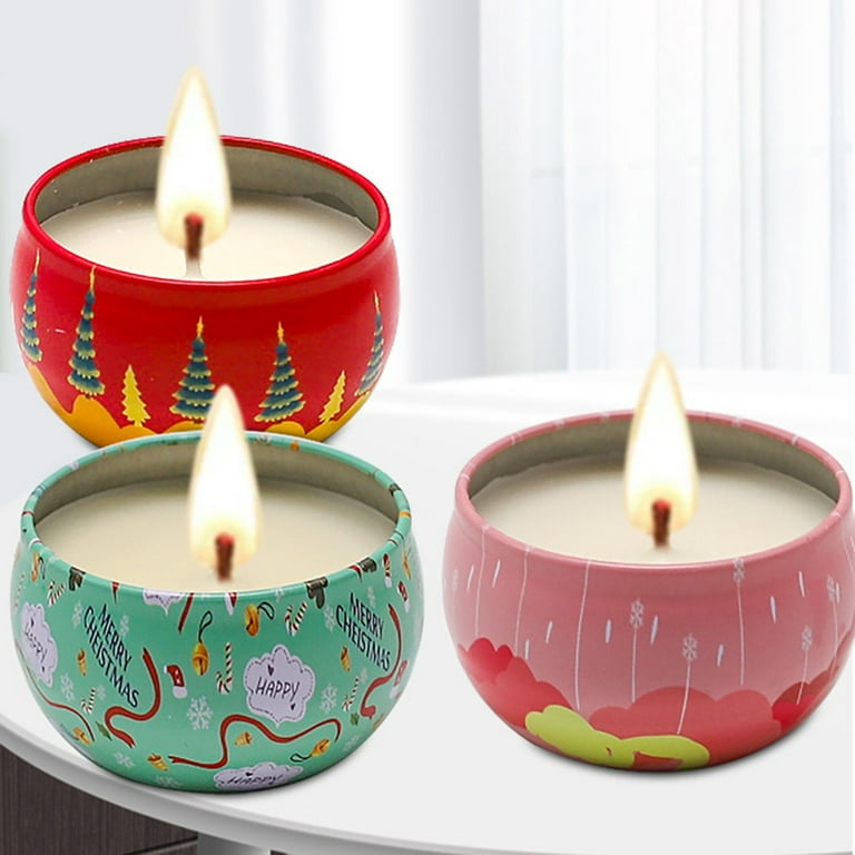 Aromatherapy Candle Jars Wooden Wick - Diwali Candle Gift