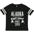 thumbnail image 3 of Inktastic Alaska Awesome Since 1959 Boys or Girls Toddler T-Shirt, 3 of 5