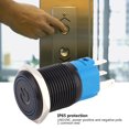 thumbnail image 4 of Push Button Switch, Pratical Waterproof Self-Locking Switch, IP65 For  Touch 2PCS Stainless Steel Housing Black Blue 3-6VDC, 4 of 8