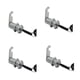 thumbnail image 1 of 4 Uds Cerradura de gabinete de 10mm Zhang Ming Cerradura de puerta de leva con llaves, 1 of 5