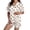 AB196 White, variant on Tisuna Womens Halloween Pajamas Set Pumpkin Print Short Sleeve Button Down Tops And Shorts Sleepwear Pjs Sets Lightweight 2 Pieces Homewear S-XXL