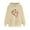 Beige, variant on WXLWZYWL Trendy Sweatshirts For Women 2023 Women'S Comfortable Sweater Heart Pattern Printed Women'S Hooded Pocket Drawstring Sweater