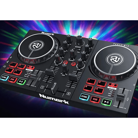 Numark Party Mix II Double Deck Controller with Party Lights