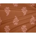 thumbnail image 4 of oneOone Polyester Lycra Fabric Leaves & Floral Block Print Sewing Fabric BTY 56 Inch Wide, 4 of 4