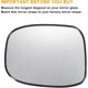 thumbnail image 2 of Car Rearview Left Driver Side Mirror Glass Replacement with Backing Plate Non-Heated White Glass for Honda Civic 2012-2015 with Lamp Model, 2 of 5
