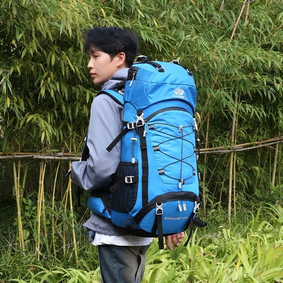 Hiking Camping Travel Outdoor Sports Hiking Bag 60 Liters Large Capacity Backpack,60L