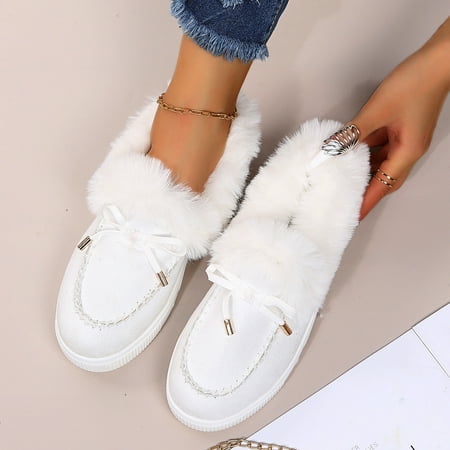 

Women s Warm & Comfy Shoes Fashion Slip-On Winter Thermal Snow Shoes Women s Footwear
