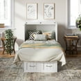 thumbnail image 4 of AFI Sydney Twin Murphy Bed Chest with Mattress, Storage & Built-in Charging, White, 4 of 21