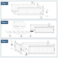 thumbnail image 7 of Large Wooden Raised Garden Bed Planter Box, 43.5" Longx16" Widex14" High, Outdoor Elevated Rectangular Wood Planter for Vegetables, Flowers, Herbs, Patio, Yard, Backyard Greenhouse Gardening, 7 of 7