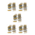 thumbnail image 2 of Bewildely 300 Pieces Metal Film Resistors Stable Making Accessory Electric Material Part Device Universal 1/4W Resistor DIY Kit Resistance Type2 NO2 Bewildely CBP493488, 2 of 6