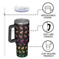 thumbnail image 4 of OBREWU Rainbow Puppy Tumbler with Handle and Lid,Rainbow Puppy 40oz Double Wall Vacuum Insulated Tumbler,Cups Gift for Women and Men, 4 of 7