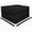 Black, variant on Airfind 24 Tiles Puzzle Exercise Floor Mat with Interlocking EVA Foam and Non-Slip Texture for Home Gym Equipment Protection, Black