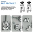 thumbnail image 3 of 2 Pcs Handlebar Mount Clamp Risers Clamp Adapter Metal Handlebar Riser Bicicleta, 3 of 3