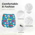 thumbnail image 6 of Lsque Color Dachshund Dog Printed Women's Running Shorts with Liner Pockets,Elastic Quick Dry Workout Athletic Gym Yoga Shorts,Womens High Waist Shorts-X-Large, 6 of 9