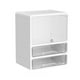 thumbnail image 4 of Caja organizadora de escritorio compacta para maquillaje y oficina, estilo nórdico versátil. blanco 332x245x42cm, 4 of 9