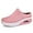 Pink, variant on Women's Mesh surface shoes - platform slippers with foot arch pad, suitable for both indoor and outdoor use