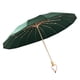 thumbnail image 4 of Paraguas plegable a prueba de viento para hombres y mujeres, miniparaguas portátil de viaje. verde, 4 of 9