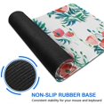 thumbnail image 6 of Red Flowers and Bud&nbsp;mouse Padswaterproofno Slip&nbsp;for Office Home Work GamingmousepadRubber Base Mousepad with Stitched Edges 31.5x11.8inches, 6 of 7