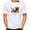 white, variant on Men's Women's USA Eagle Print Cotton Short Sleeve Tee, Crew Neck Casual Shirt, Breathable and Soft for All-Day Summer Comfort