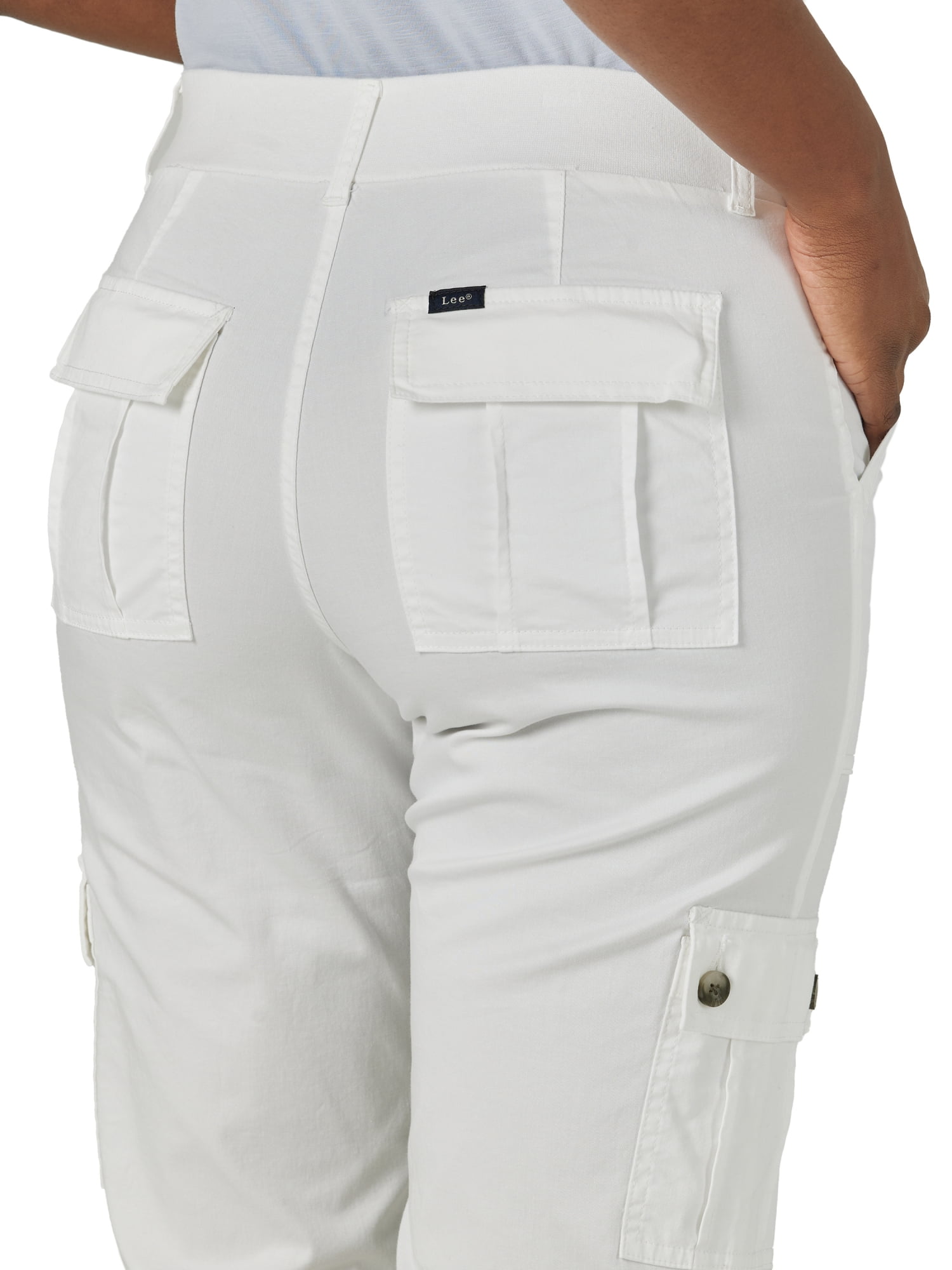 Lee Women's Flex to Go Mid Rise Capri Pants