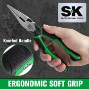 SK Hand Tools 8 Long Nose Pliers, 1 Piece