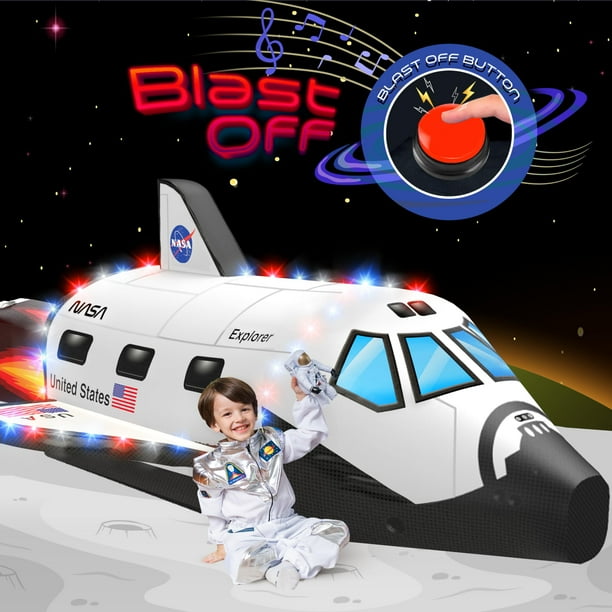 Aerodomo inflable Space Fort W&O Space Explorer para niños