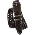thumbnail image 1 of Perry Ellis Cinturón trenzado para hombre, marrón, 34 Perry Ellis  Medio, 1 of 5