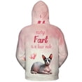 thumbnail image 2 of Every Fart is Love Note Sphynx Guilty Face Happy Valentine's All Over Print 3D Hoodie Unisex Merch Hoodies Cat Lover Kitten Owner Gifts Idea - 01016, 2 of 6