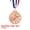 Bronze, variant on Uxcell 2 Inch Soccer Medals Gold Award Medals with Neck Ribbon for Team Sports Games Party Favors 12 Pieces