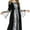 Silver, variant on Halloween Witch Costume for Women, Halloween Gothic Witch Dresses for Fancy Dress Party Orange M