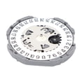 thumbnail image 4 of Pieza de reparación de movimiento de reloj VJ12, pieza de repuesto de movimiento de reloj de cuarzo de aleación de tres agujas, 4 of 14