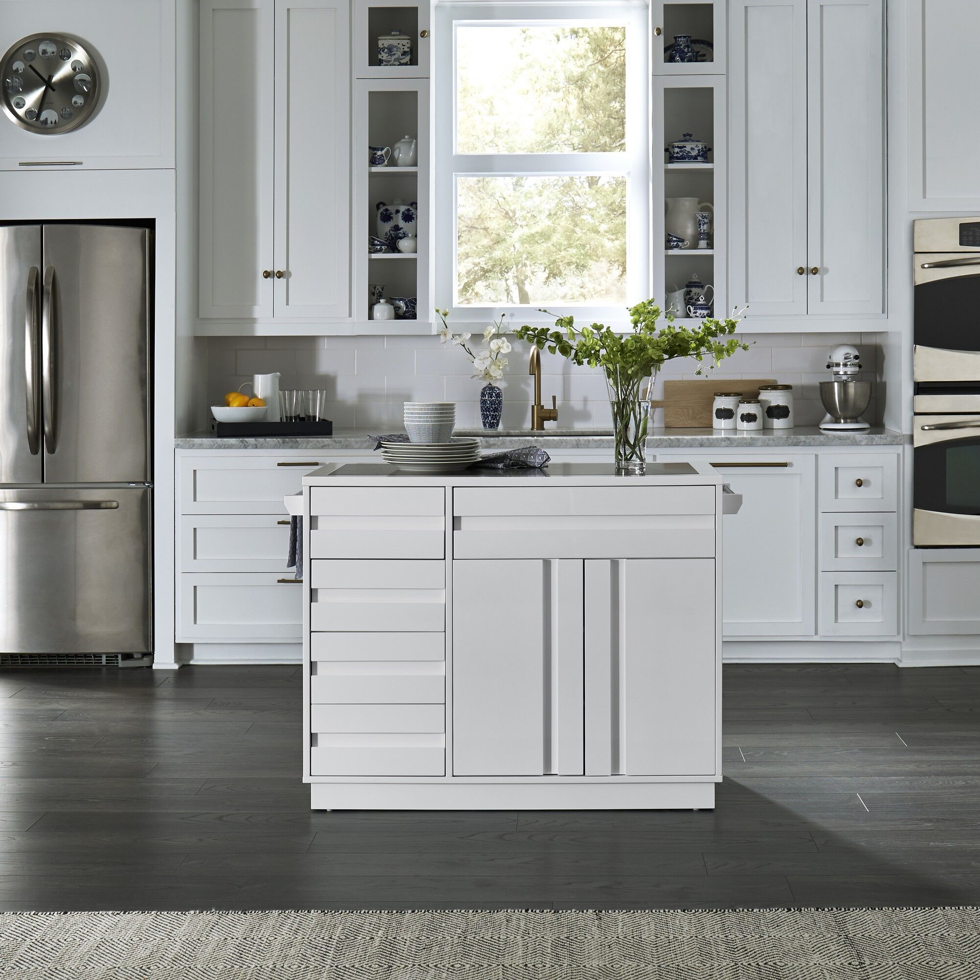 Linear Kitchen Island