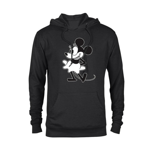 Disney Vintage Minnie Mouse - Pullover Hoodie for Adults - Customized-Black