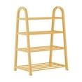 thumbnail image 2 of Shoe Rack - Stainless Steel Shoe Organizer, Sturdy Shoe Rack for Closet and Front Door Entrance, Free Standing Shoe Shelf, Closet Organizers and Storage, Gold Deals of the Day Clearance, 2 of 7