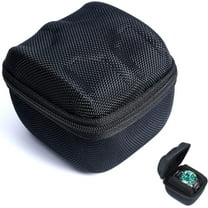 Single Hard Watch travel Cases, Men's Wristwatch Smartwatch Sports Watch Roll Display Organizer Box with Custom Flexible Pillow 55mm Face Watch