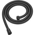 thumbnail image 1 of Black stainless steel handheld shower hose, 1 of 8