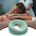 thumbnail image 5 of Face Down Pillow for Massag - Green Massage Bed Pillow, Face Cradle, Soft Memory Foam Massage Chair Cushion, Comfortable Rest Cushion for Spa Therapys Beauty Treatments Sleep, 5 of 7