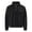 Black, variant on Burnside Mens Polar Fleece Quarter-Zip Pullover, L, Navy