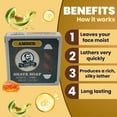 thumbnail image 3 of Col. Conk Men’s Shaving Soap, Moisturizing Shave Soap with Vitamin E and Shea Butter, Amber, 3 oz, 3 of 9